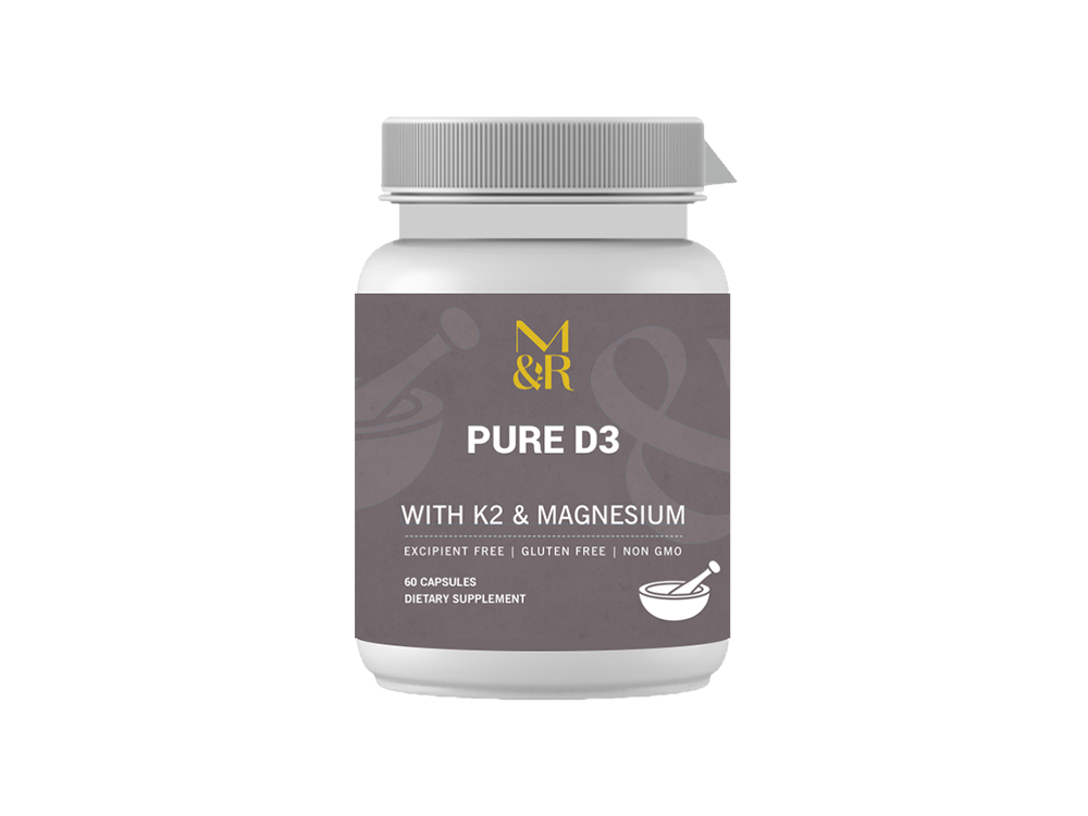 Pure Vitamin D3 with K2 and Magnesium Pure Vitamin D3 with K2 and Magnesium