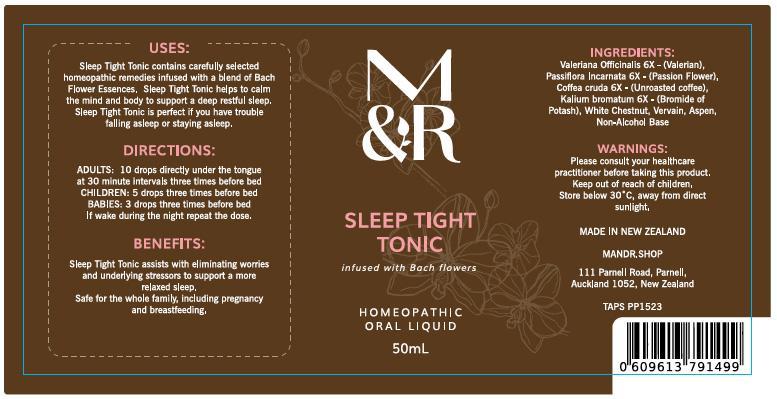 Homeopathic Drops - Sleep Tight Tonic - The Best Night's Sleep You'll Ever Have Without The Drowsiness Of Sleeping Tablets!