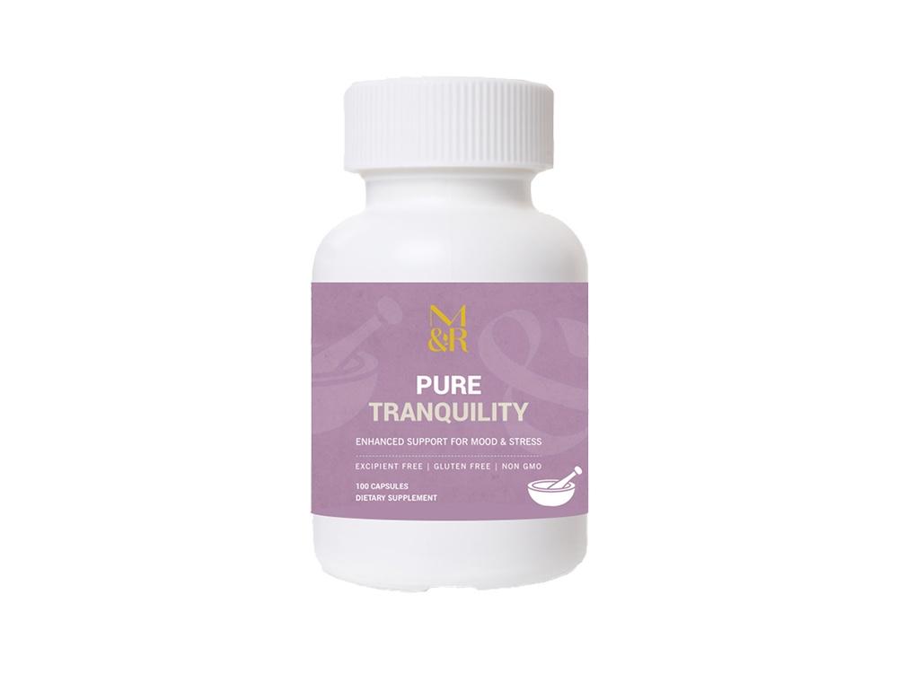 Natural Supplements - Pure Tranquility - Calm Through The Day And The Best Night's Sleep Ever!